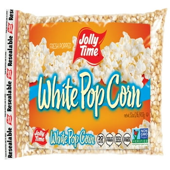 Jolly Time White Popcorn Kernels Bag, 32 oz