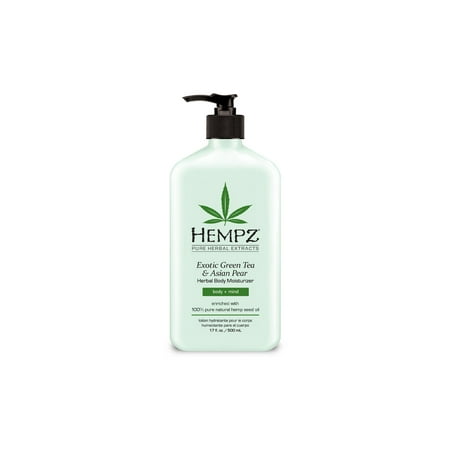 Hempz Exotic Green Tea & Asian Pear Herbal Body Moisturizer – 17 (Best Clothes For Pear Shaped Body)