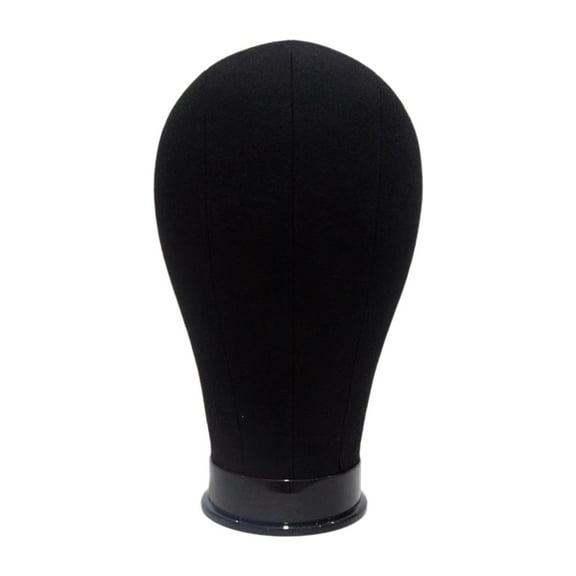 EHJRE Canvas Block Head Head Hat Holder Sturdy for Making s Display Multipurpose Holder Mannequin Head Stand for 23inch