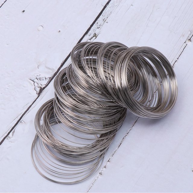 WRITWAA 1 Roll Stainless Steel Beading & Jewellery-Making Kits Classic Design Diy Material For Girls
