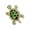 Green, variant on Elegant Turtles Shaped Brooch Alloy Crafted Pin With Detachable Safety Clasp