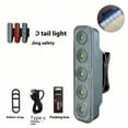 thumbnail image 1 of Dvruxg USB Rechargeable Tail Light - Tail Light | Bright Rear Cycling Safety Flashlight | Safety Back Light Powerful Muti Light Mode | Cycle Light for Mountain Cycle, 1 of 3