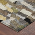 thumbnail image 3 of Addison Rugs Chantille Indoor/Outdoor Transitional Stripes Black Machine Washable Rectangle Rug, 10' x 14', 3 of 8