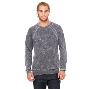 BELLA   CANVAS Sponge Fleece Raglan Crewneck Sweatshirt 3901