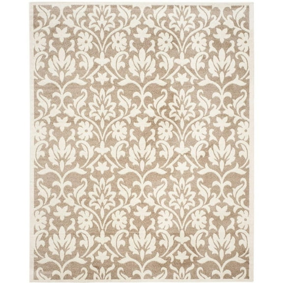 SAFAVIEH Amherst Jerrald Geometric Area Rug, Wheat/Beige, 8' x 10'