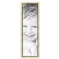 thumbnail image 2 of ArtToFrames 11" x 37" Silver with Black Lip Picture Frame, 11x37 inch Multi Wood Poster Frame (WOM-5193),  Pack, 2 of 7