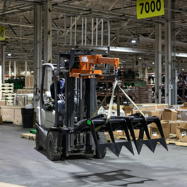 Titan Attachments Telescoping Jib Boom Crane, 5500lb Lift