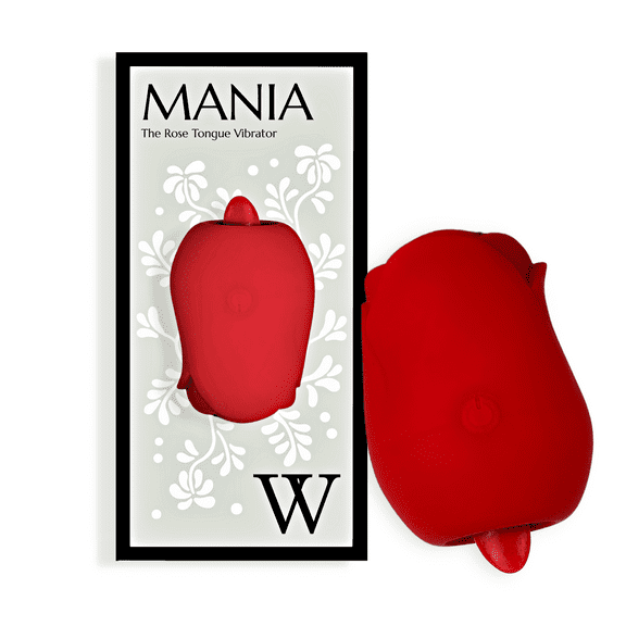 Mania - The Enchanting Rose Tongue Vibrator, The Rose Toy For Women