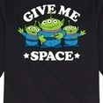 thumbnail image 3 of Toy Story - Aliens Give Me Space - Toddler And Youth Long Sleeve Graphic T-Shirt, 3 of 5