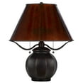 thumbnail image 6 of Cal Lighting 60W X 2 Indio Metal/Resin Mica Table Lamp With Pull Chain Switch, 6 of 6