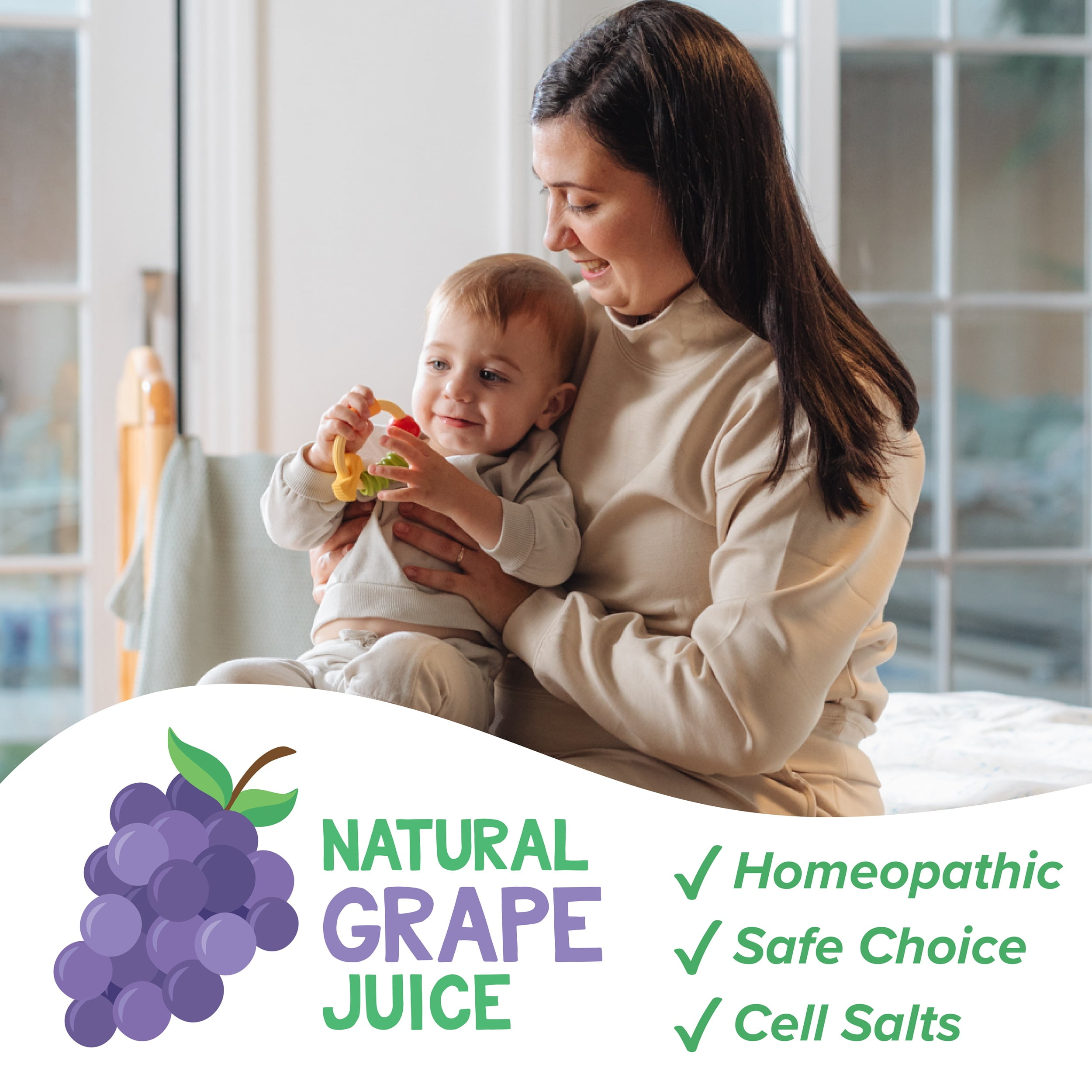 Dr. Talbot's Homeopathic Infant Pain and Fever Relief with Cell Salts, 4 fl oz
