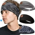 thumbnail image 3 of Bluetooth Music Headband Elastic Sports Headband Mask Headband Talking P6X6 Sleep Eye Mask Dark Blackout Eye, 3 of 9