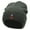 Dk Grey, variant on Axe on Wood Embroidered 12 Inch Long Knitted Beanie - Black OSFM