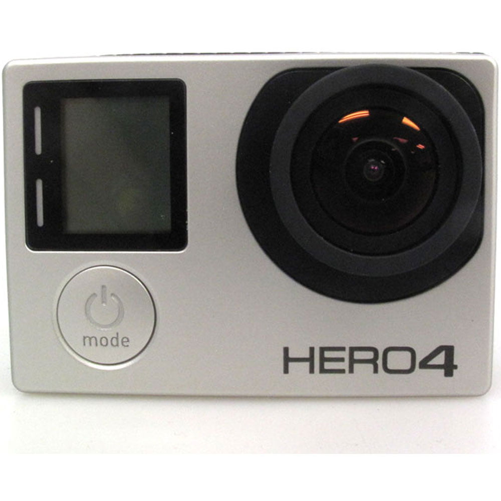GoPro HERO4 - Silver Edition - action camera - mountable - 1080p - 12.0 MP  - Wi-Fi, Bluetooth - underwater up to 131.2 ft