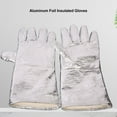 thumbnail image 3 of Heat  Welding Gloves, Fire Proof Gloves Breathable Soft  For Metal Casting, 3 of 8