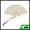 Beige, variant on Unique Bargains Short Handle Round-Shaped Folding Fan 1Pc White Short Handle Round-Shaped