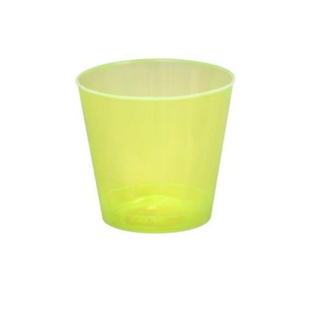 Fineline Settings 401-Y Yellow 1 Oz. Shot Glass