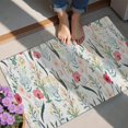 thumbnail image 4 of Pioneer Flower Floral Print Pattern Door Rugs,Washable Non Slip Door Mats Indoor,Decorative Door Mats,Entry Mat Indoor for Entrance,Bedroom,Kitchen,Bathroom,20"x32", 4 of 6