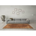 thumbnail image 3 of Ahgly Company Indoor Square Persian Brown Traditional Area Rugs, 3' Square, 3 of 4