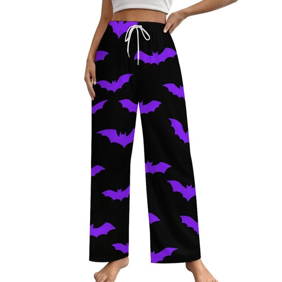 Spooky Halloween Print-2 Pajama Pants Loose Pajamas Female Breathable Home Trousers Leisure Sleeping Pants Large Size