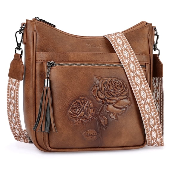 APHISON Crossbody Bags Casual Sling Backpack for Women, Shoulder Bag Travel Bag Cross Body Purses Bags with Adjustable Strap