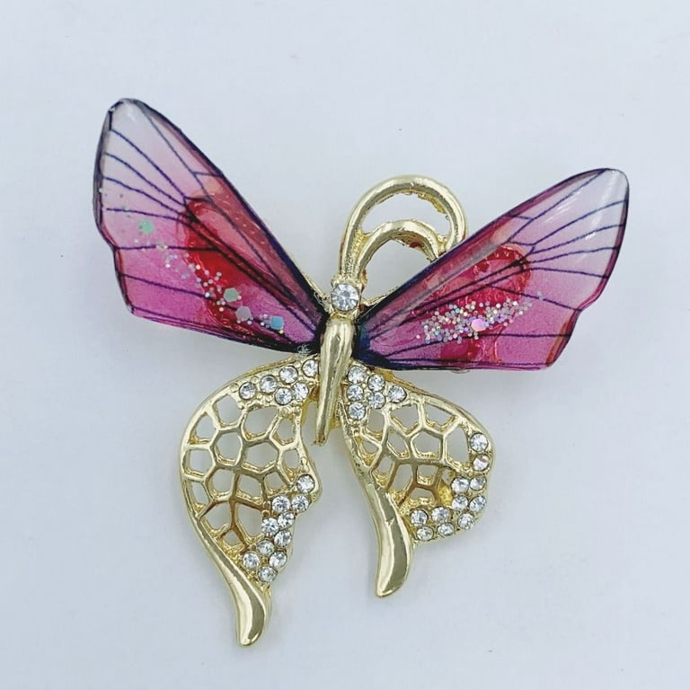 Temperament Party Brooch For Women Bee Dragonfly Exquisite Luxury Suit  Accessories Butterfly Shpae Brooch Drip oil Pin GREEN BEE