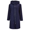 thumbnail image 4 of Vedolay Womens Parkas Open Front Cardigan Coat 2023 Jacket Blue,One Size, 4 of 5