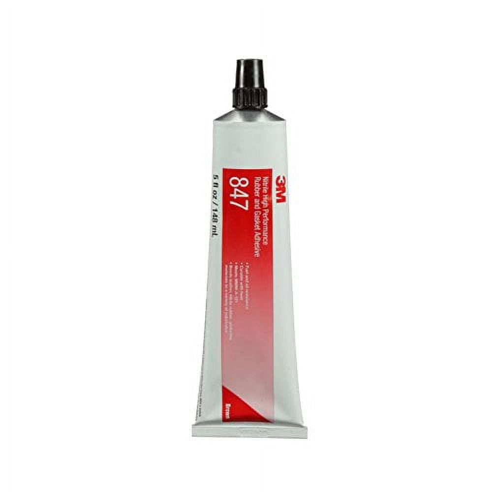 3M Nitrile High Performance Rubber And Gasket Adhesive 847 Brown, 5 oz, 36 per case