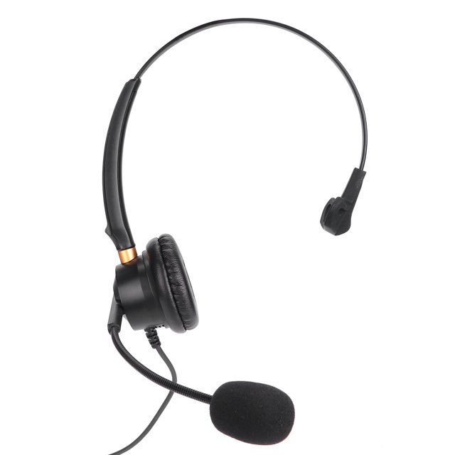 Greensen Telephone Headset With Microphone And Audio Control Portable Business Headphone For Call Center Office,Business Headset,Telephone Headset With Microphone