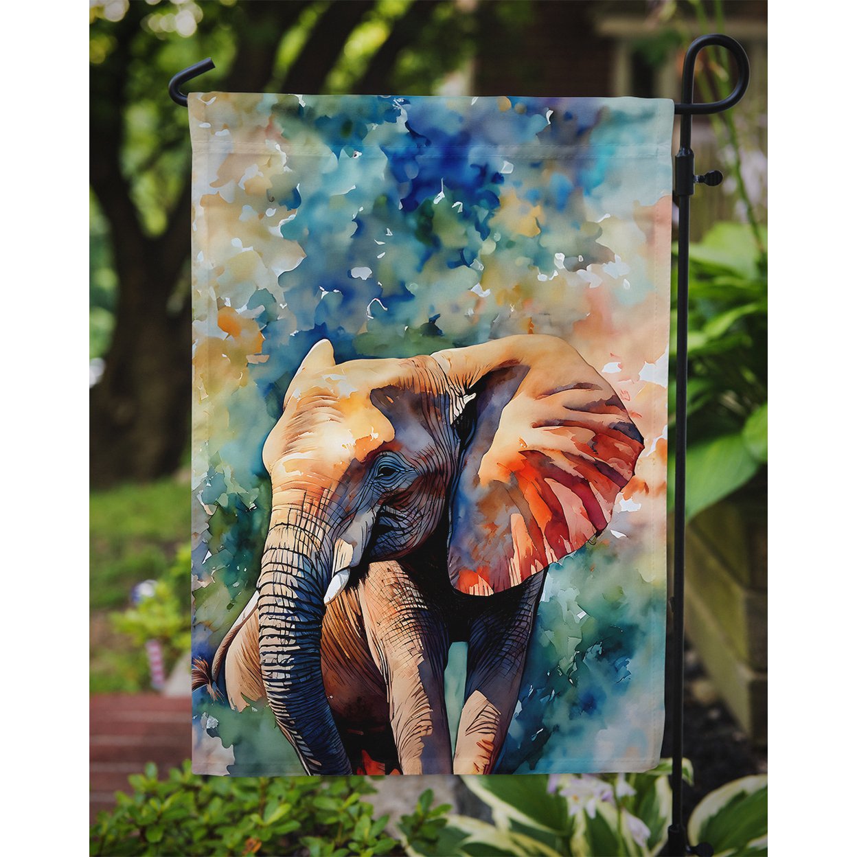 Elephant Garden Flag 11.25 in x 15.5 in