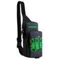 thumbnail image 1 of Bolso cruzado Minecraft para niños y adolescentes con diseño Creeper, 1 of 6
