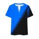 thumbnail image 5 of Plus Size Mujeres Blusas Cuello en V Casual Suelto Verano Blusa de Manga Corta para el Uso Diario Y Casual, 5 of 5