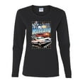 thumbnail image 2 of Wild Bobby, Mustang Untamed American Spirit Ford Cars and Trucks Women Graphic Long Sleeve Tee, Black, Small, 2 of 6