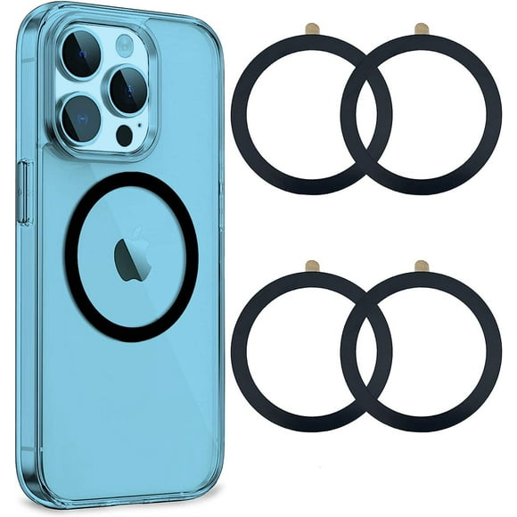 Anillos Magnéticos Universales de Metal para Cargador MagSafe iPhone y Samsung Galaxy