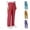 13# Red, variant on Womens Scrub Pants Scrubs for Women Solid Casual Soft Medical Uniform Trousers Cargo Nursing Bottoms with Pockets Red XXL