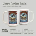 thumbnail image 4 of 15 fl oz Ceramic Mug, White Pass, Washington, Ski Shop Vintage Sign, Dishwasher & Microwave Safe, 4 of 5