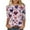 09 Multicolor, variant on Womens T Shirts Valentines, Heart Tops for Women, 3/4 Sleeve Tee Shirt Women Valentine's Day Love Flower Print T Shirt Casual Round Neck Three Quarter Sleeve T-Shirt Top