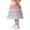 a-Pink14034, variant on FINALGANG Girls Carnival Skirt Kids Pastel Gradient Tutu Skirt Multi Layer Tulle Ruffled Tiered Elastic Waist Flared Skirt For Daily Wear Party Carnival Holiday Occasions Lovely Bottoms