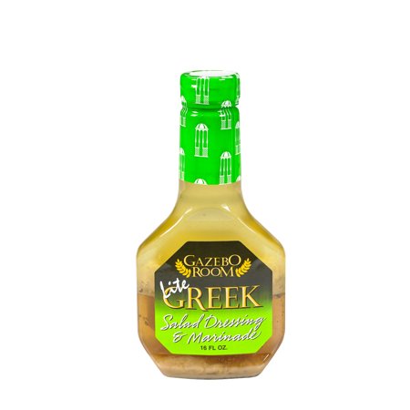 Gazebo Room Lite Greek Salad Dressing & Marinade, 16 oz (Pack of 6