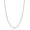 rhodium-plated-silver, variant on Italian 925 Sterling Silver Solid 2mm Round Box Chain Necklace for Women Men, Made in Italy (rhodium-plated-silver, Length 26 Inches)