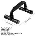 thumbnail image 2 of De Tablero De Realce, Soporte De Barra, Entrenamiento De Ejercicio, Brazo, Entrenador De Potencia Muscular, Equipo Expansor De Pecho 1 Par Vogacara OD006461-00, 2 of 6