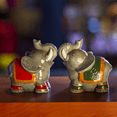 thumbnail image 6 of Pacific Giftware Raja Elephants Ceramic Salt and Pepper Shakers Set, 6 of 6