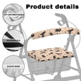 thumbnail image 5 of COEQINE Dachshund Rollator Seat Walker Seat and BackRest Cover for Men 2 Piece Soft Seat Cushion for a Rollator Walker Comfortable Assistive Vehicle Cover for Seniors, 5 of 7