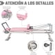 thumbnail image 4 of Cama Pilates Centurfit Reformer Yoga Plegable Fitness 5 Resistencias Color Rosa, 4 of 9
