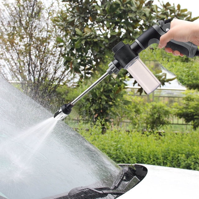 Noehoiugi High Pressure Cleaner, Powerful Pressure Washer, Rotatable Cleaning Tool, Multifunction Nozzle Accessories, Outdoor Equipment With Spray Function, Vehicle Deck Driveway Washing Tool