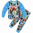 thumbnail image 1 of Kids Boys Roblox Pyjamas Set Sleepwear Outfit Wear Pajamas Pjs, 1 of 2