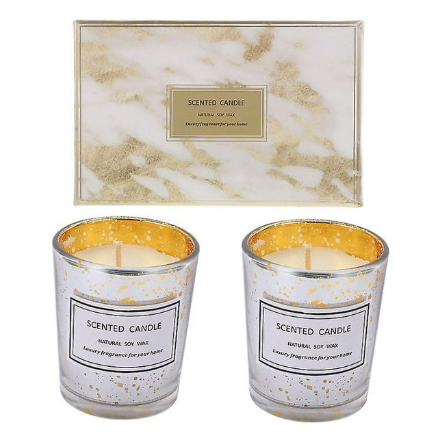 2 velas aromáticas.