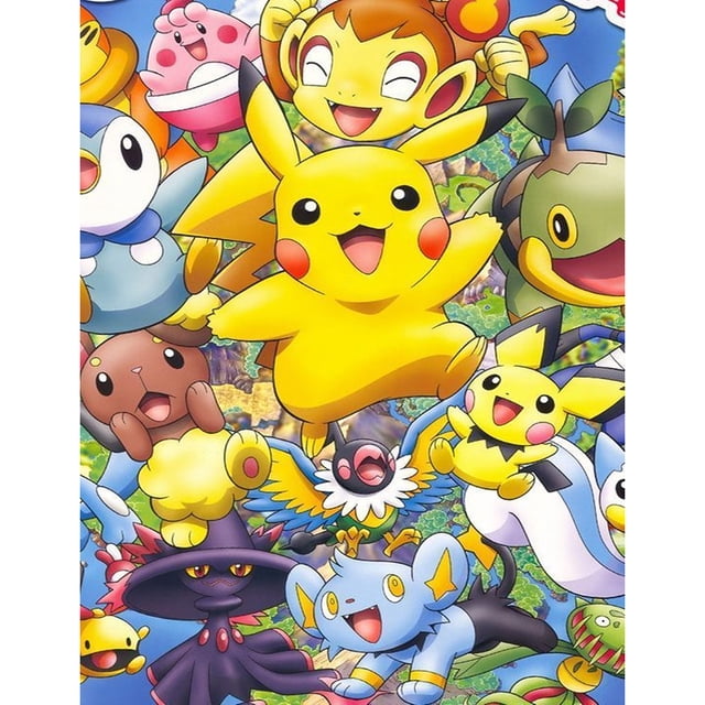 Taladro Pintura Diamante (DB1458) 5D DIY Completo Dibujos Animados Bordado Mosaico Kit (661) 30x40cm Hugtrwg Para estrenar