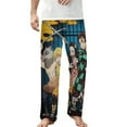 thumbnail image 3 of Demon Slayer Home Pajamas Sleep Pants Teen Sleeping Pants for Women Men, 3 of 8