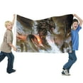 thumbnail image 2 of Leviathan-themed Printed Flag Perfect gift for fans, friends, and family members, and suitable for indoor and outdoor activities, party decorations.16"x24" (40cm×60cm), 2 of 6